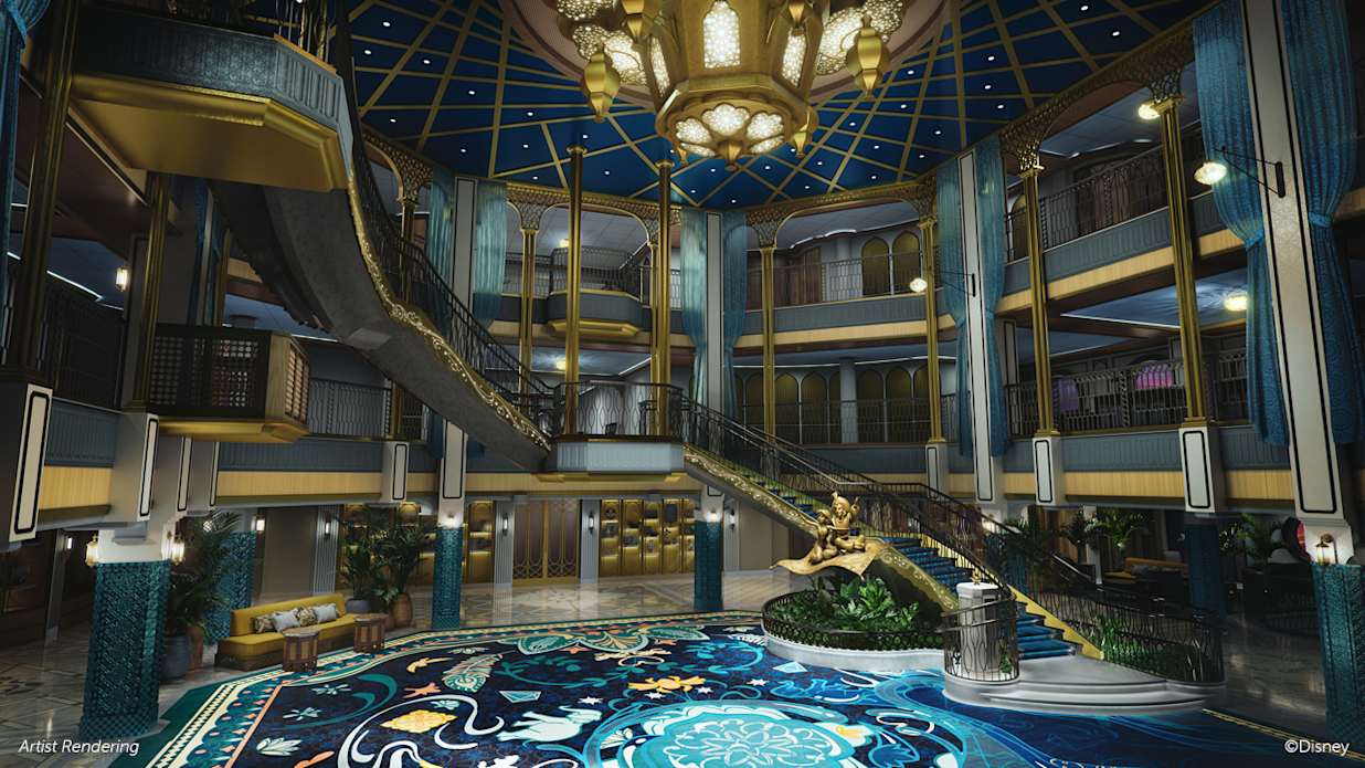 Disney Treasure Grand Hall